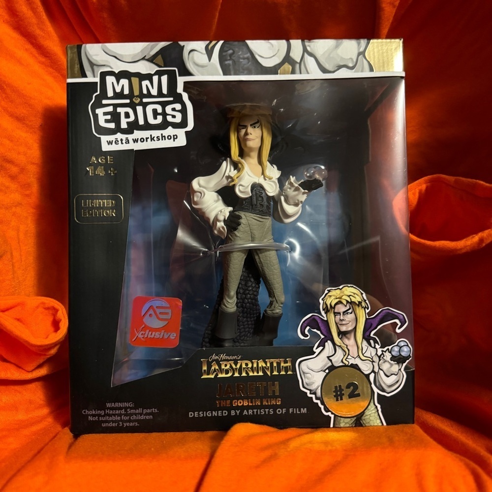 Weta Workshop Mini Epics - Labyrinth - Jareth The Goblin King Limited Edition #2